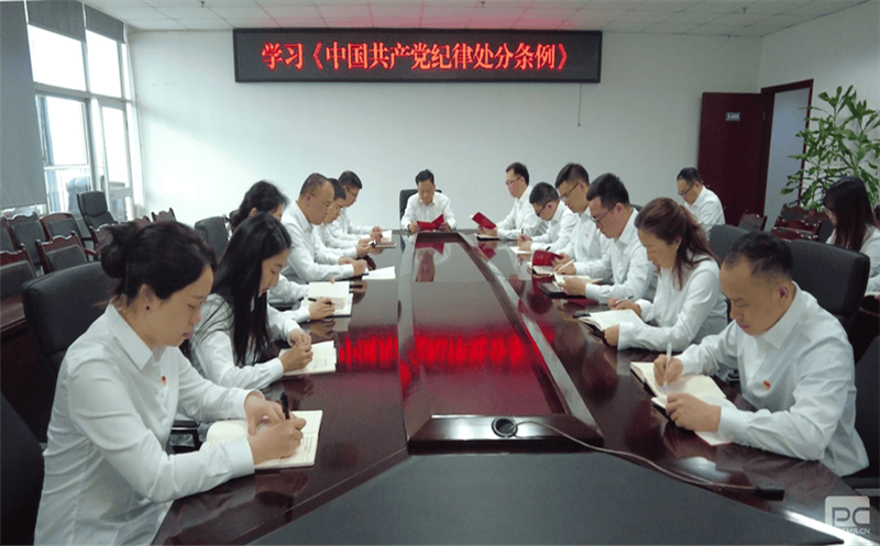 增强规则意识，，，，，严守纪律底线 ——物探院组织学习新修订《中国共产党纪律处分条例》