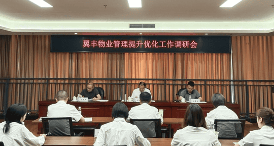 置业集团召开物业治理提升优化事情调研会_下层动态_金喜最火知名网_尊时凯龙有限责任公司